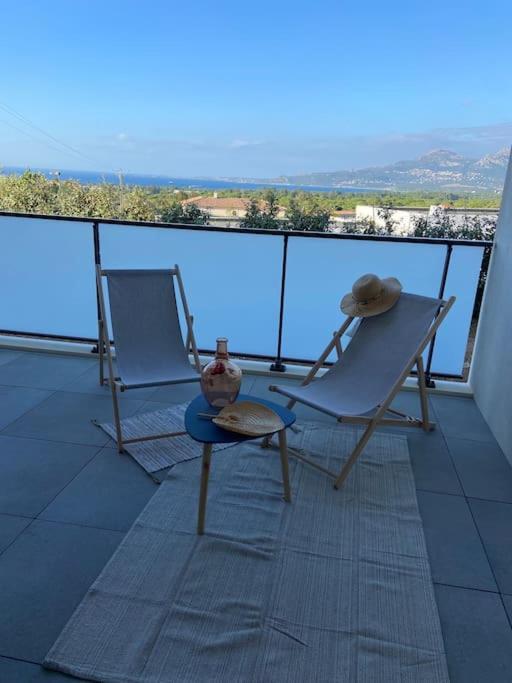 Exceptionnelle Vue Mer Calvi - Piscine - T2 エクステリア 写真